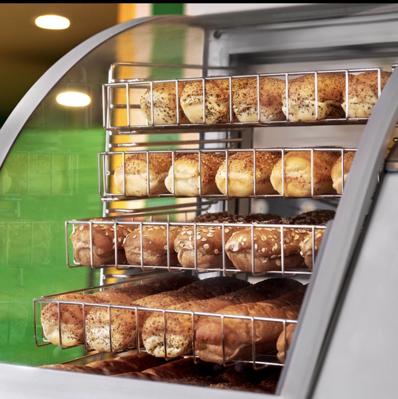 Fresh bread cabinet